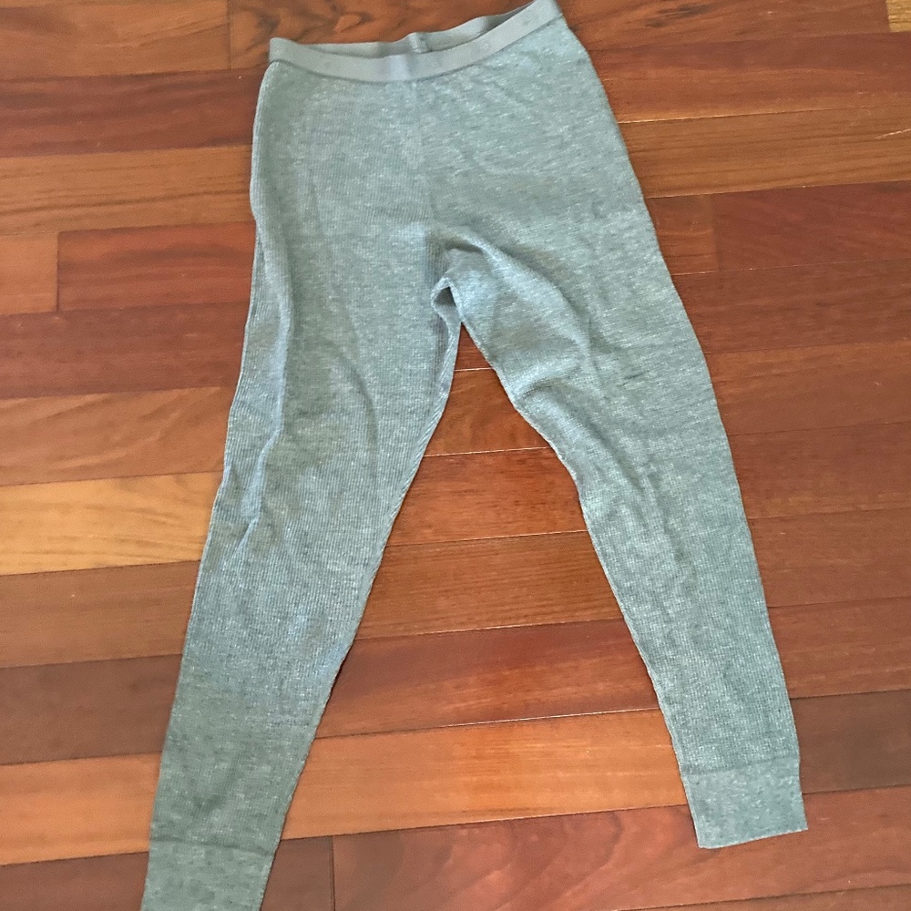 Girls Large Outside Gray Leggings